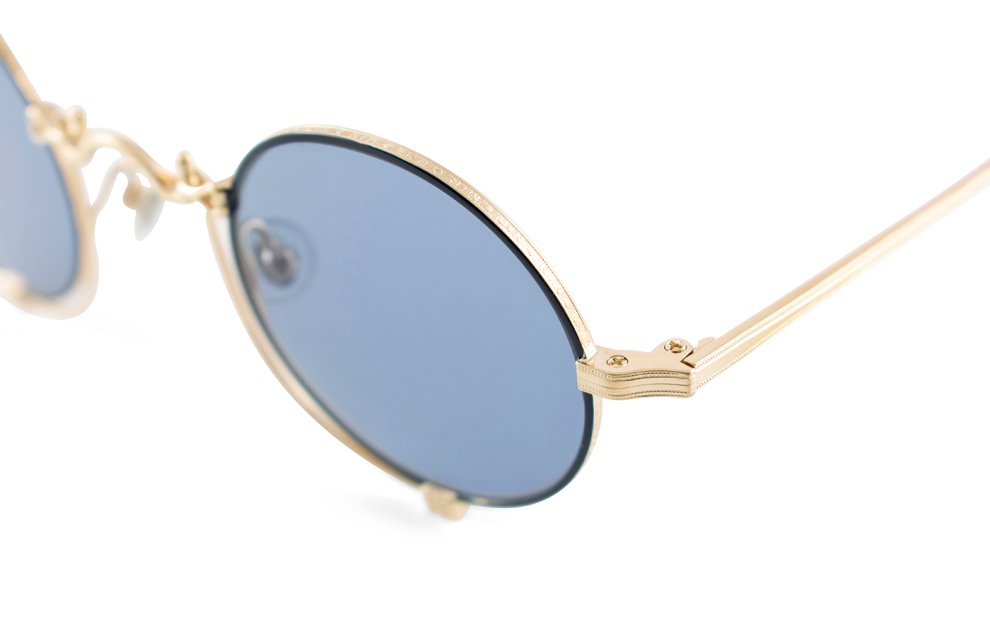 Matsuda - 10601H - brushed gold / navy